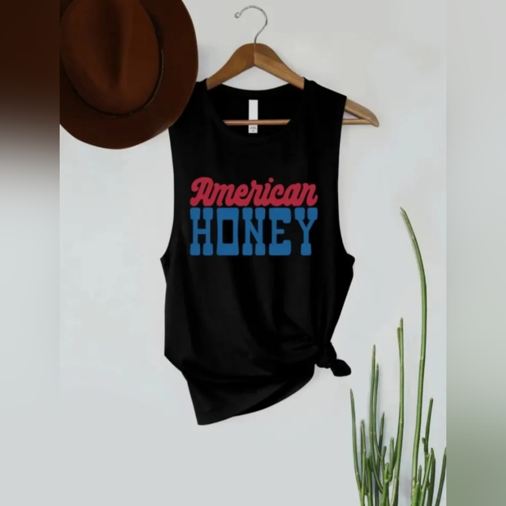American Honey Muscle Tee